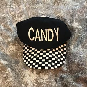 B&W “Candy”🍭Cobra brand🐍 Cap with Checked Bill🏁